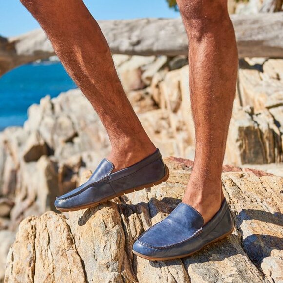 BORN Shoes | Men's Driving Loafers Mocassins Allan color Natural size 10 - Picture 7 of 8